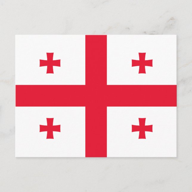 Georgia Flag Postcard (Front)