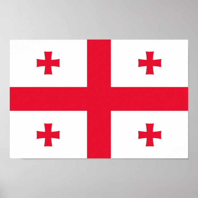 Georgia Flag Poster (Front)