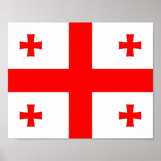 Georgia Flag Poster (Front)