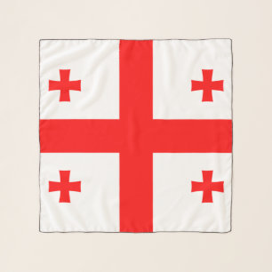 Georgia Flag Scarf