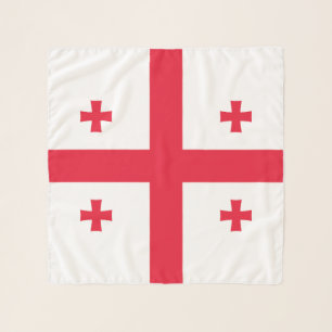 Georgia Flag Scarf