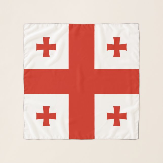 Georgia flag scarf (Front)