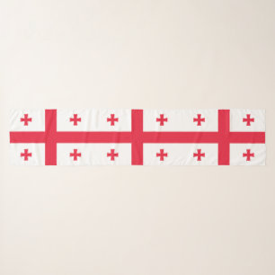 Georgia Flag Scarf