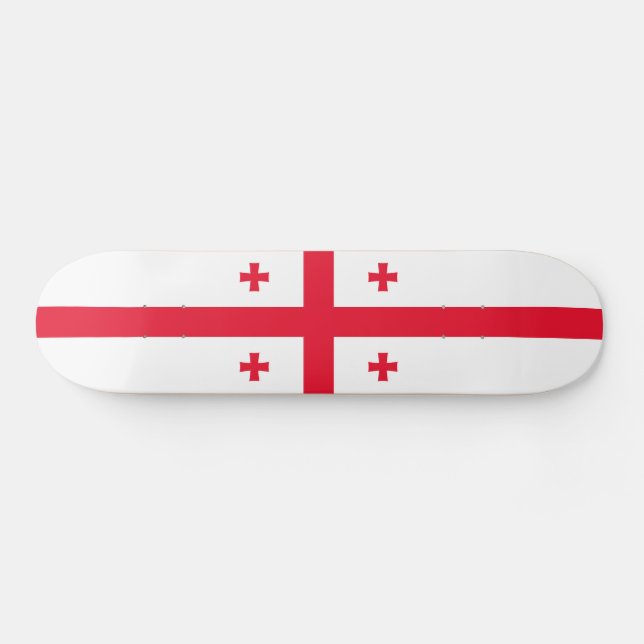 Georgia Flag Skateboard (Horz)