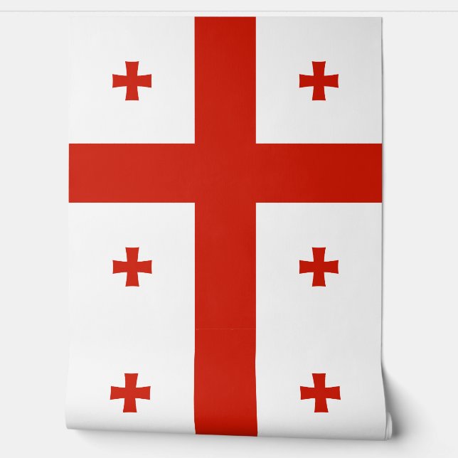 Georgia flag wallpaper  (Unrolling)