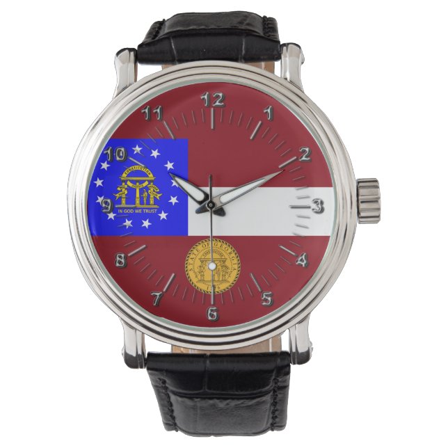 Georgia flag watch (Front)