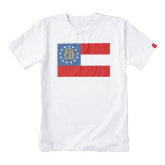 GEORGIA Flag Zazzle HEART T-Shirt