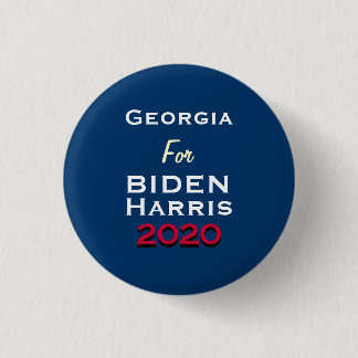 GEORGIA For BIDEN HARRIS 2020 Round Campaign Button