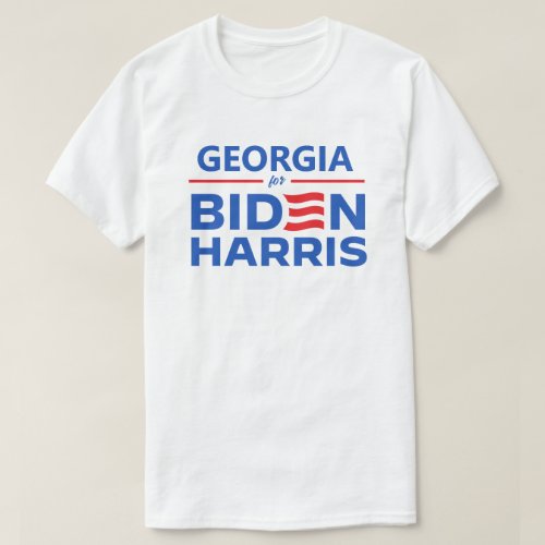 Georgia for Biden Harris T_Shirt