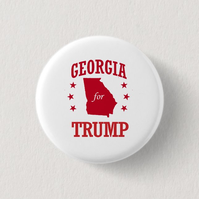 GEORGIA FOR DONALD TRUMP BUTTON (Front)