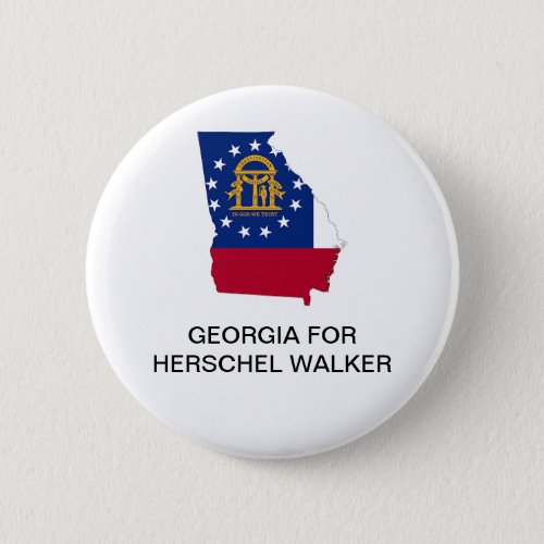 GEORGIA FOR HERSCHEL WALKER SENATE  BUTTON