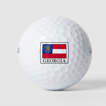 Georgia Golf Balls by KellyMagovern at Zazzle