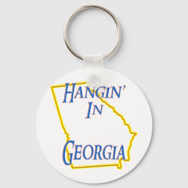 Georgia - Hangin' Keychain (Front)