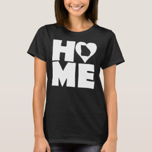 Georgia Home Heart State Tees T-Shirt