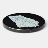 Georgia Interstate Map Wireless Charger (Front 2)