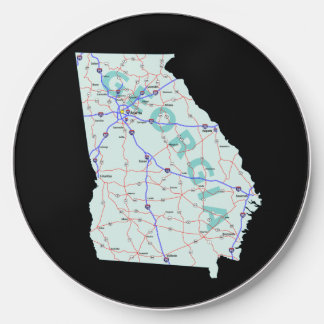 Georgia Interstate Map Wireless Charger