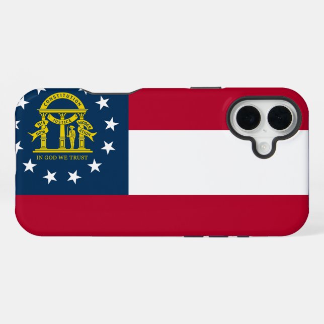 Georgia iPhone Case (Back Horizontal)