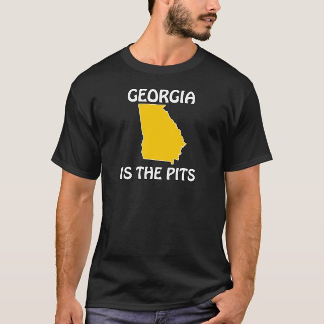 Georgia - Is The Pits T-Shirt (Front)