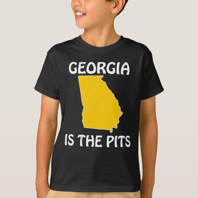 Georgia - Is The Pits T-Shirt (Front)