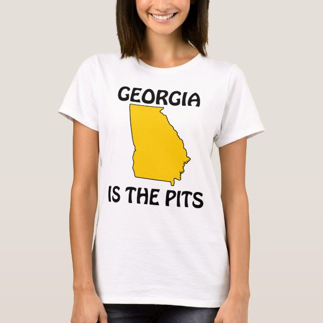 Georgia - Is The Pits T-Shirt (Front)
