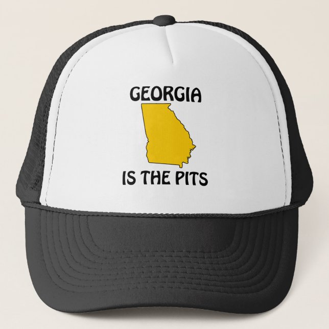 Georgia - Is The Pits Trucker Hat (Front)