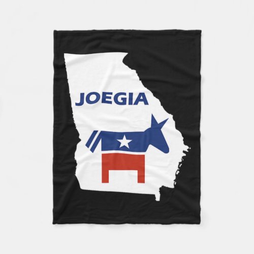 Georgia Joe Biden Harris President Election Democr Fleece Blanket