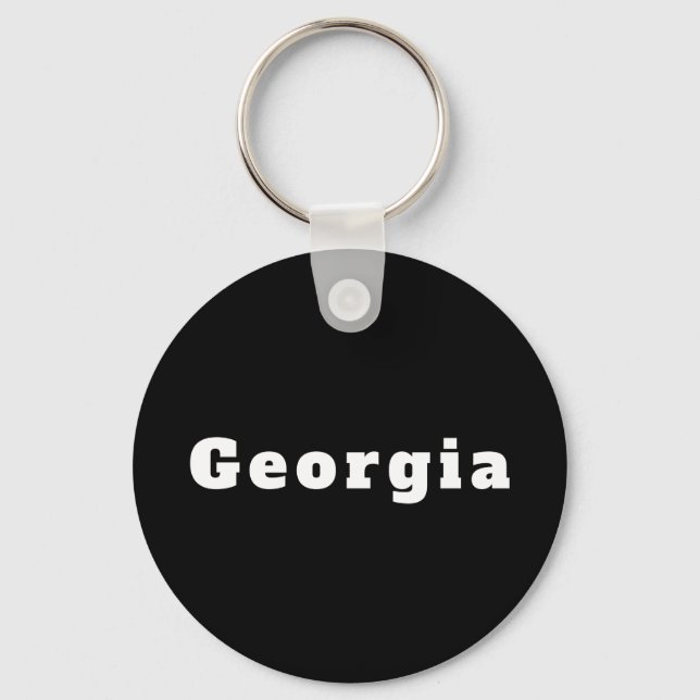 Georgia Keychain (Front)