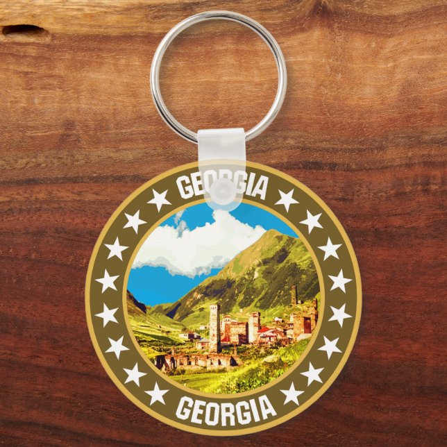 Georgia                                            keychain (Front)