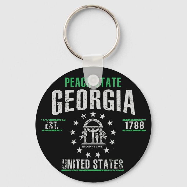 Georgia Keychain (Front)