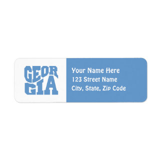 Georgia Label