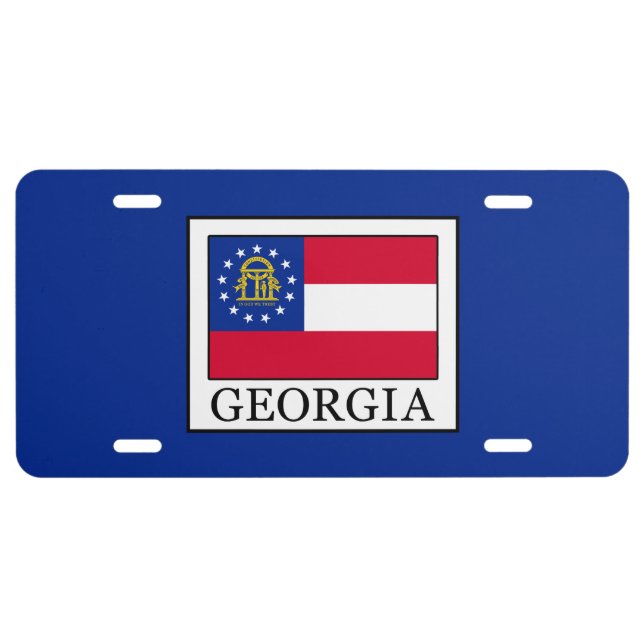 Georgia License Plate (Front)