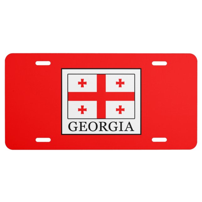 Georgia License Plate (Front)