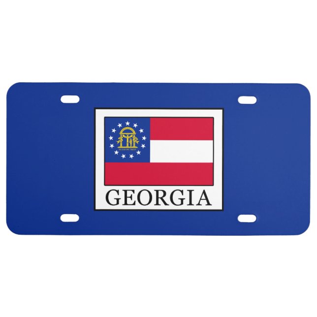 Georgia License Plate (Front)