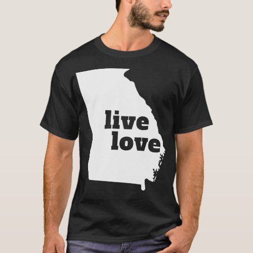 Georgia Live Love Georgia T_Shirt