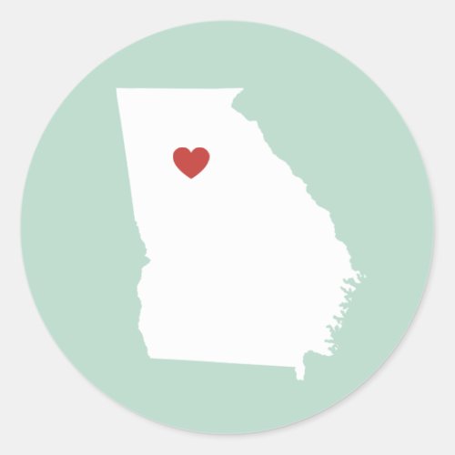 Georgia Love _ Customizable Sticker