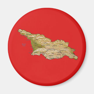 Georgia Map Magnet