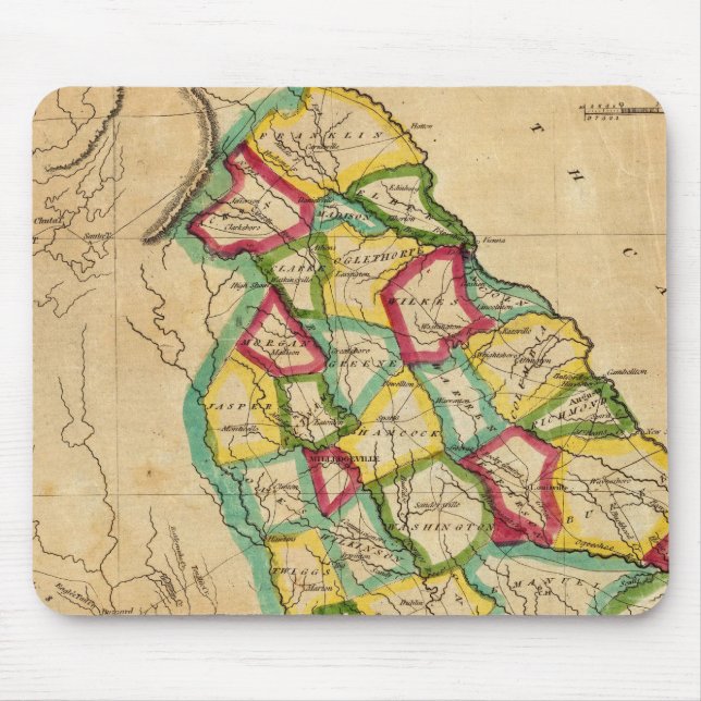 Georgia Map Mouse Pad (Front)