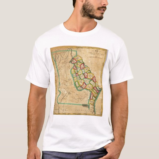 Georgia Map T-Shirt (Front)