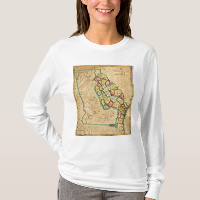 Georgia Map T-Shirt (Front)