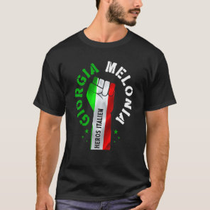 Georgia Meloni Italian Hero Men Women T-Shirt