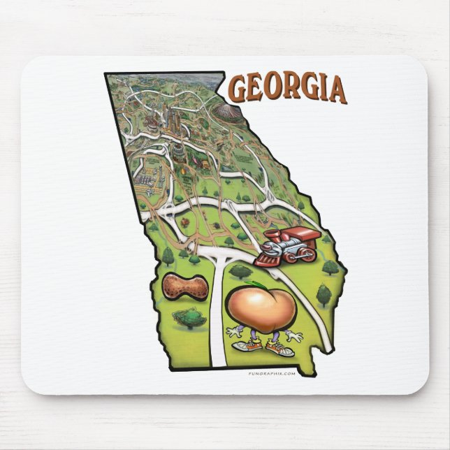 Georgia Mouse Pad (Front)