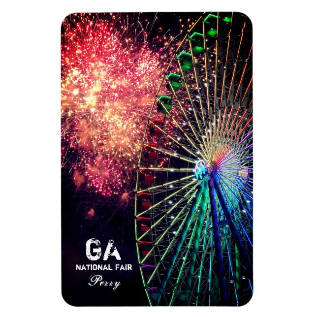 Georgia National Fair, Perry GA Magnet (Vertical)