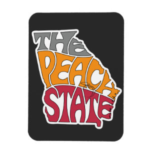 Georgia Nickname Word Art Magnet