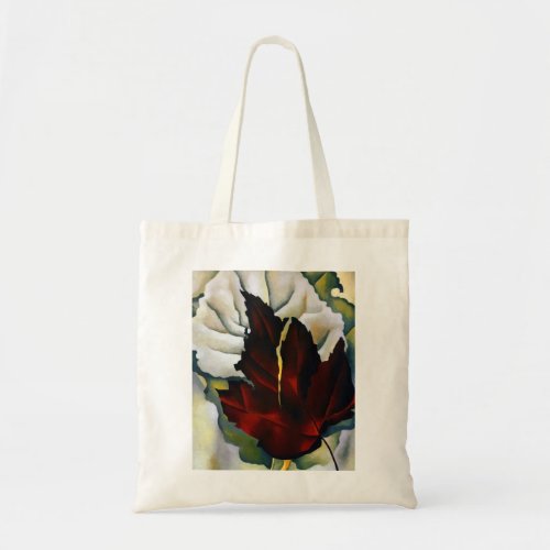 Georgia O Keeffe Pattern of Leaves Tote Bag