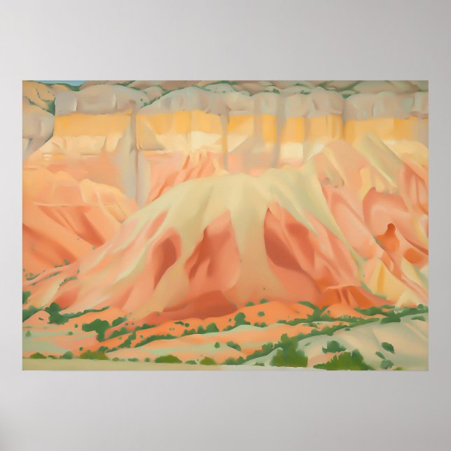 Georgia o 'keeffe poster (Front)