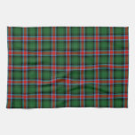 Georgia official state tartan kitchen towel