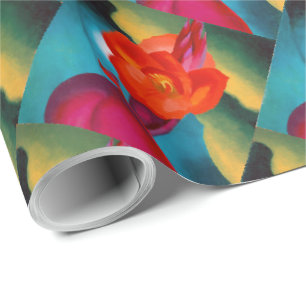 Georgia O'Keefe 1919 Red Canna Wrapping Paper