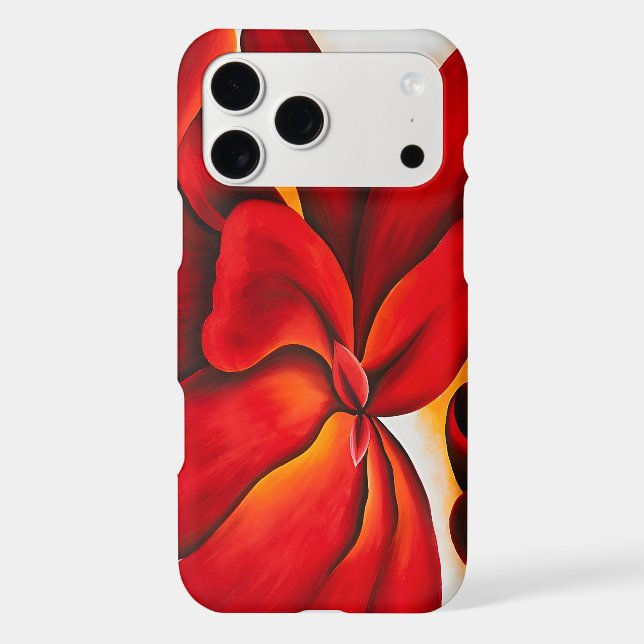 Georgia O'keeffe art style Case-Mate iPhone Case (Back)