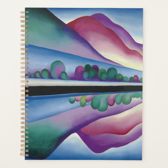 Georgia_O'Keeffe - Lake George Reflection Planner (Front)