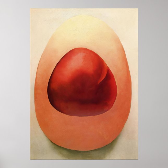 Georgia O'Keeffe -  Red and Pink Rocks - Precision Poster (Front)